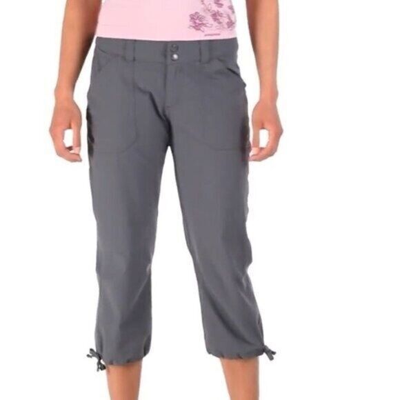 Patagonia Smoke Gray Borderless Hiking Capri Pants 2 - Picture 1 of 5